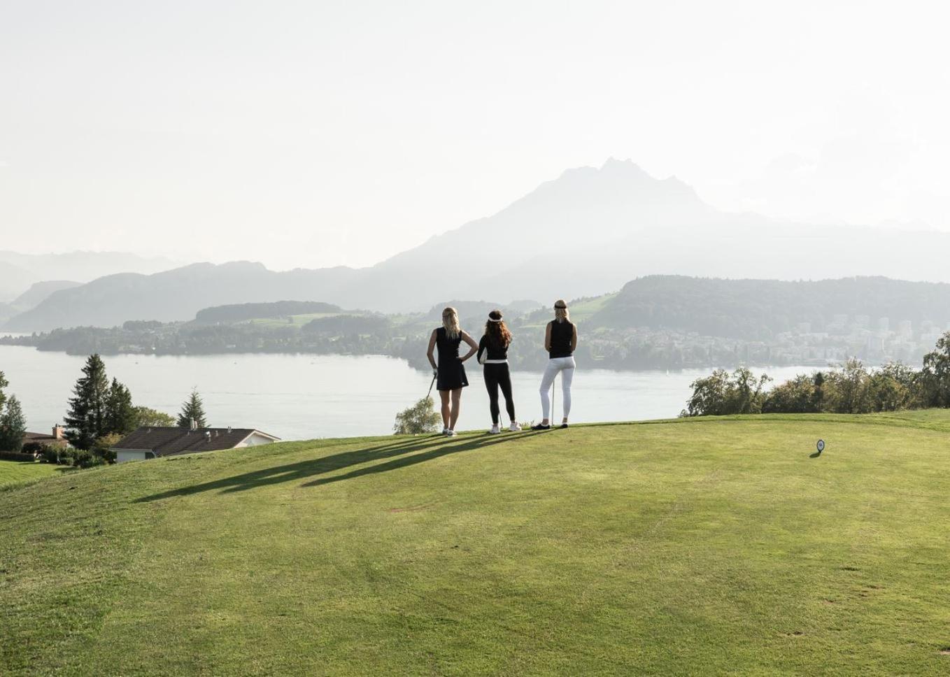 Gasthaus Badhof - Golfhotel Meggen Eksteriør bilde