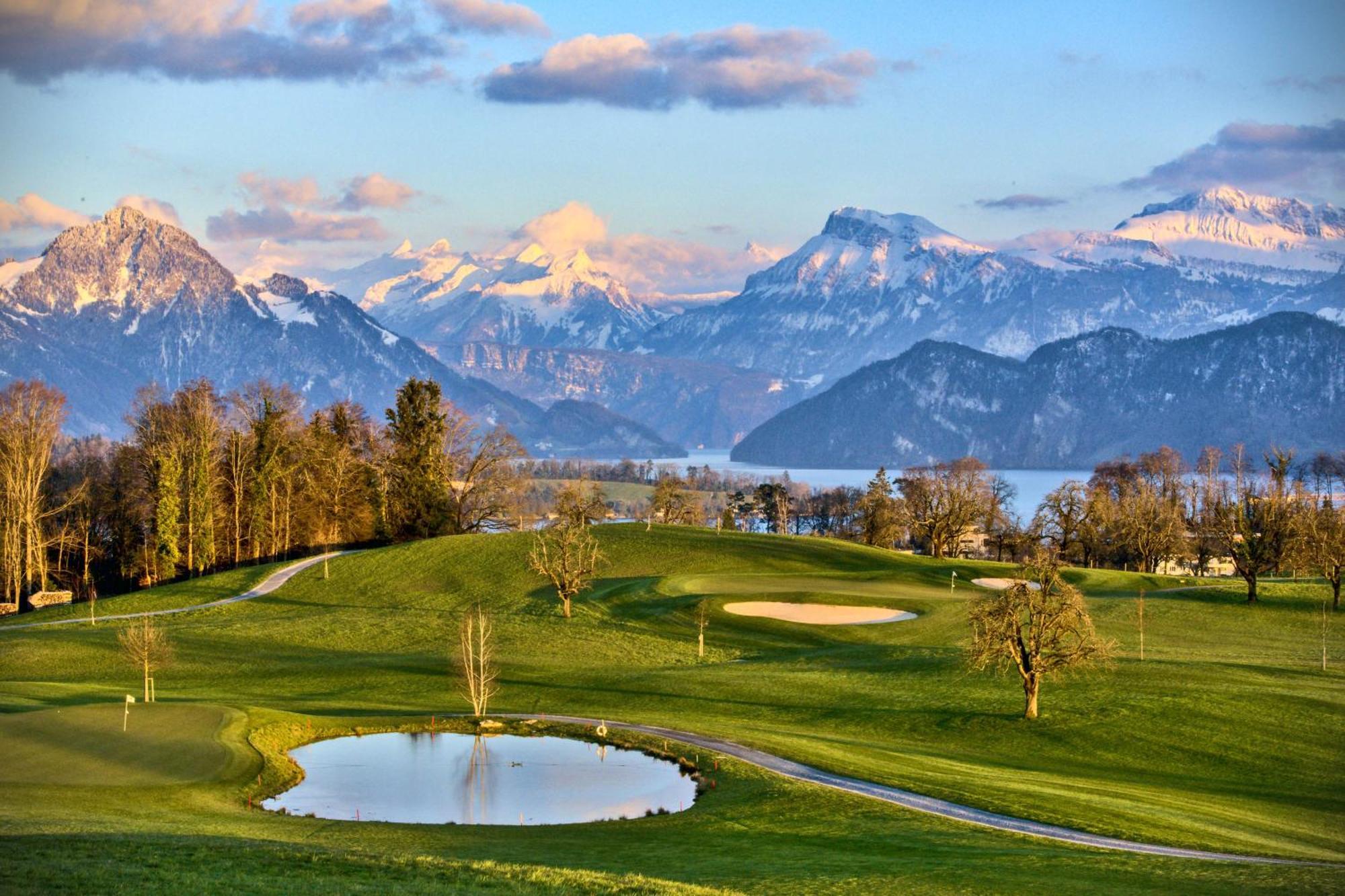 Gasthaus Badhof - Golfhotel Meggen Eksteriør bilde