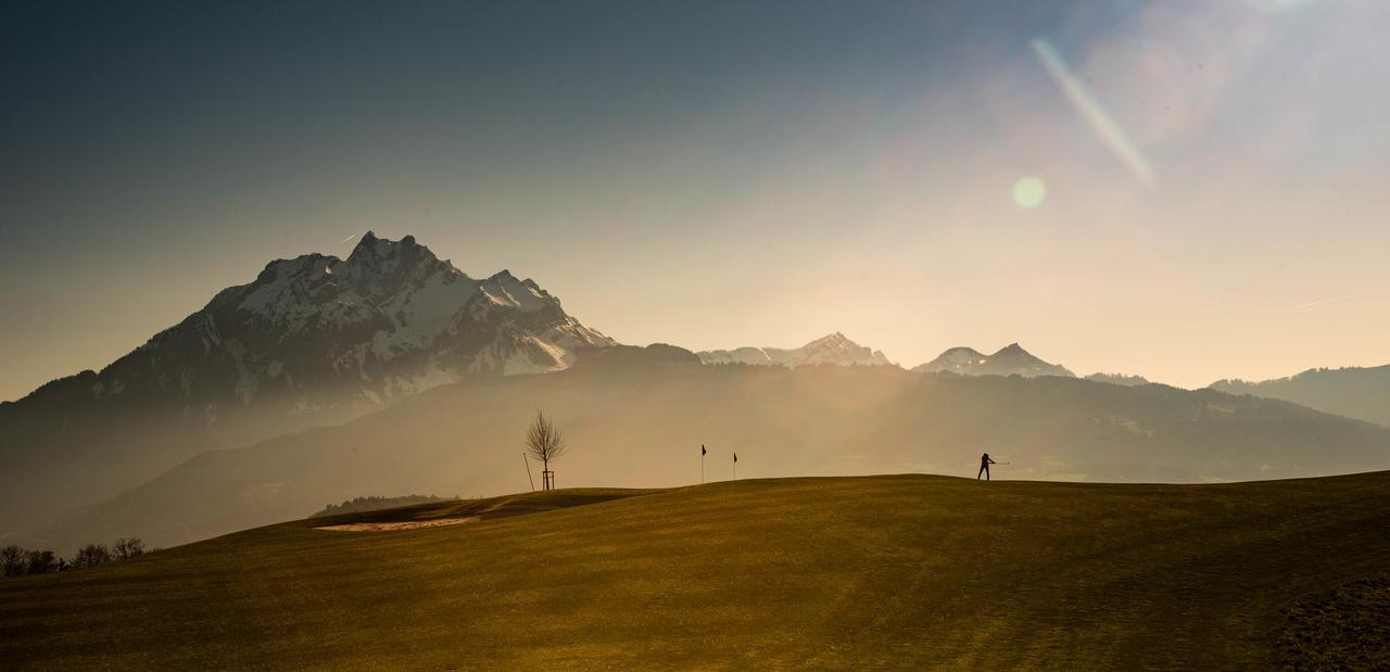 Gasthaus Badhof - Golfhotel Meggen Eksteriør bilde